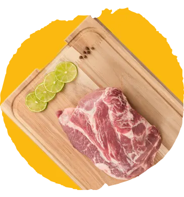 Cabeza de lomo de cerdo