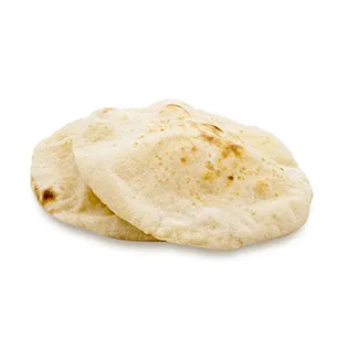 pan arabe taco árabe con milanesa a la leña y crema de ajo maxicarne