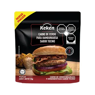 hamburguesa  de  cerdo  doble  a  la  mexicana maxicarne